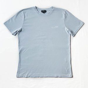 A.P.C. Light Blue T-shirt Large